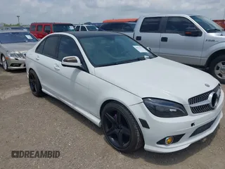 2009 Mercedes-Benz C 300 Sport with VIN WDDGF54X09R070890, listed as a IAAI auction lot 42511236 with 96,781 mi miles and . Bid and sale history available at DreamBid. Image 1.