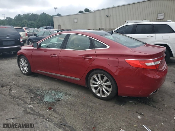 2013 Hyundai Azera with VIN KMHFH4JG9DA299005, listed as a Copart auction lot 66095944 with 137,680 mi miles and Salvage Title. Bid and sale history available at carsss.com. Image 2.