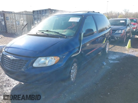 2003 Chrysler Voyager with VIN 1C4GJ25B93B179620, listed as a IAAI auction lot 41834614 with 110,968 mi miles. Bid and sale history available at carsss.com. Image 2.