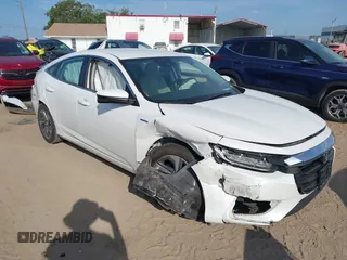 2019 Honda Insight EX z VIN 19XZE4F50KE027924, wystawiony jako IAAI lot #42377046 z przebiegiem 144 891 mil mil oraz . Historia ofert i sprzedaży dostępna na DreamBid. Obrazek 1.