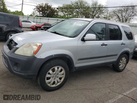 2005 Honda CR-V EX with VIN SHSRD78875U341752, listed as a Copart auction lot 55324775 with 220,012 mi miles and Clean Title. Bid and sale history available at DreamBid. Image 1.