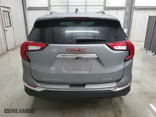 2024 GMC Terrain SLT with VIN 3GKALVEGXRL284918, listed as a Copart auction lot 50887635 with 8,304 mi miles and Clean Title. Bid and sale history available at carsss.com. Image 6.