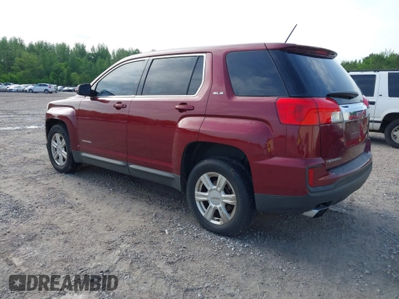 2016 GMC Terrain SLE with VIN 2GKALMEK5G6187402, listed as a IAAI auction lot 42078603 with 171,408 mi miles. Bid and sale history available at carsss.com. Image 3.