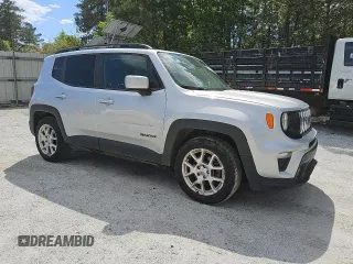 2020 Jeep Renegade Latitude with VIN ZACNJABB0LPL50960, listed as a Copart auction lot 52436285 with 55,792 mi miles and Clean Title. Bid and sale history available at DreamBid. Image 4.