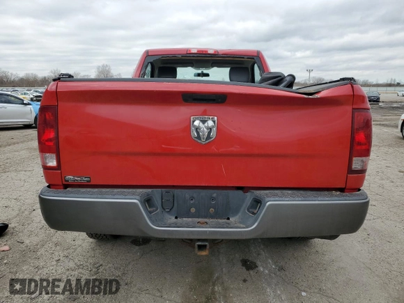 2010 Dodge 1500 ST with VIN 3D7JB1EK5AG180304, listed as a Copart auction lot 51411955 with 145,452 mi miles and Salvage Title. Bid and sale history available at carsss.com. Image 6.