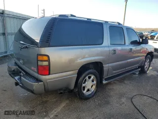 2005 GMC Yukon XL Denali with VIN 1GKFK66U65J151593, listed as a Copart auction lot 48551235 with 0 mi miles and Salvage Title. Bid and sale history available at carsss.com. Image 3.