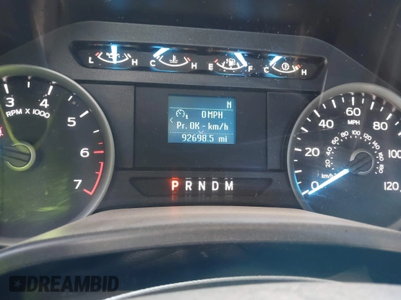 2020 Ford F-150 XL with VIN 1FTEW1C58LFA64029, listed as a IAAI auction lot 38736802 with 92,698 mi miles and . Bid and sale history available at DreamBid. Image 7.