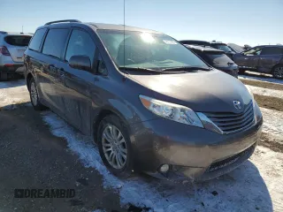 2013 Toyota Sienna XLE AAS with VIN 5TDYK3DC2DS393375, listed as a Copart auction lot 46175995 with 156,151 mi miles and Salvage Title. Bid and sale history available at carsss.com. Image 4.