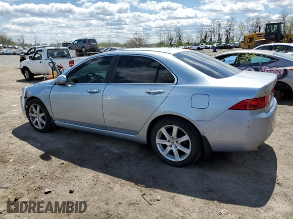 2004 Acura TSX with VIN JH4CL96884C045096, listed as a Copart auction lot 52607435 with 359,636 mi miles and Salvage Title. Bid and sale history available at carsss.com. Image 2.