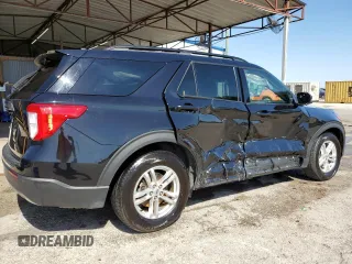 2023 Ford Explorer XLT with VIN 1FMSK7DH9PGA24760, listed as a Copart auction lot 53053005 with 37,044 mi miles and Clean Title. Bid and sale history available at carsss.com. Image 3.