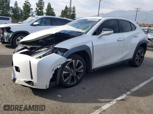 2019 Lexus UX 200 z VIN JTHY3JBH4K2014363, wystawiony jako Copart lot #79135754 z przebiegiem 92 751 mil mil oraz Szkoda całkowita • Salvage title. Historia ofert i sprzedaży dostępna na DreamBid. Obrazek 1.