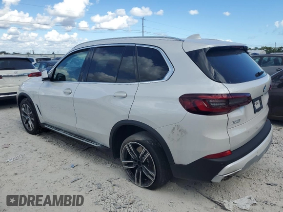 2023 BMW X5 xDrive40i with VIN 5UXCR6C04P9P82938, listed as a Copart auction lot 36856923 with 0 mi miles. Bid and sale history available at carsss.com. Image 2.