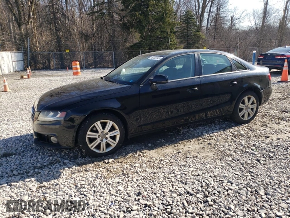 2010 Audi A4 2.0T Premium with VIN WAUBFAFL2AN063830, listed as a Copart auction lot 49152945 with 186,672 mi miles and Salvage Title. Bid and sale history available at carsss.com. Image 1.