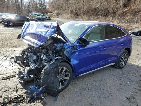 2022 Audi Q5 Sportback S line Premium Plus with VIN WA15AAFY2N2139199, listed as a Copart auction lot 82804054 with Not provided miles and Salvage title. Bid and sale history available at DreamBid. Image 1.
