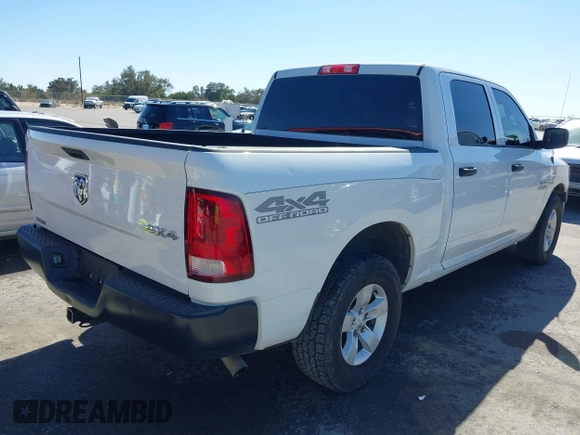 2018 Ram 1500 Express with VIN 3C6RR7KT2JG207894, listed as a IAAI auction lot 41739136 with 105,280 mi miles and . Bid and sale history available at DreamBid. Image 4.