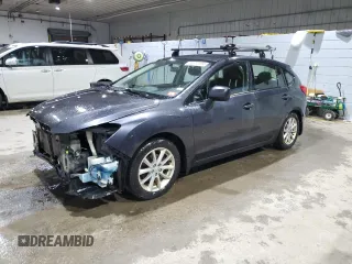 2014 Subaru Impreza Premium z VIN JF1GPAC65E9284766, wystawiony jako Copart lot #85312094 z przebiegiem 148 711 mil mil oraz Szkoda całkowita • Salvage title. Historia ofert i sprzedaży dostępna na DreamBid. Obrazek 1.