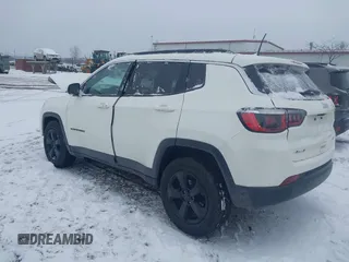 2019 Jeep Compass Latitude with VIN 3C4NJDBBXKT647665, listed as a IAAI auction lot 41327220 with 41,957 mi miles and . Bid and sale history available at carsss.com. Image 3.