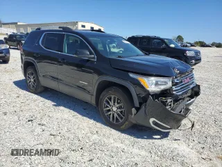 2017 GMC Acadia SLT with VIN 1GKKNMLSXHZ161840, listed as a Copart auction lot 49424115 with 74,895 mi miles and Salvage Title. Bid and sale history available at carsss.com. Image 4.