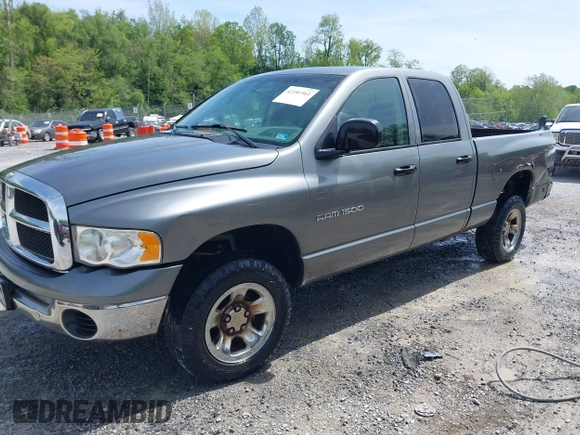 2005 Dodge 1500 ST with VIN 1D7HU18N45J595097, listed as a IAAI auction lot 42181561 with 151,055 mi miles and . Bid and sale history available at carsss.com. Image 2.