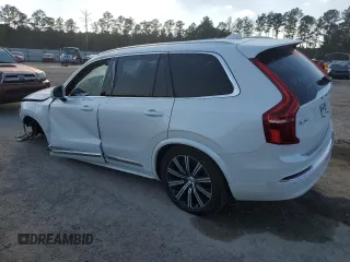 2024 Volvo XC90 Core Bright Theme with VIN YV4L12PKXR1183828, listed as a Copart auction lot 77121594 with 0 mi miles and Salvage Title. Bid and sale history available at carsss.com. Image 2.
