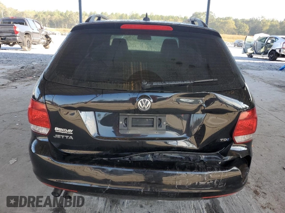 2014 Volkswagen Jetta SportWagen TDI w/Sunroof with VIN 3VWPL7AJXEM618546, listed as a Copart auction lot 74326824 with 158,274 mi miles and Salvage Title. Bid and sale history available at carsss.com. Image 6.