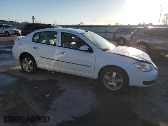2005 Chevrolet Cobalt LT with VIN 1G1AZ54FX57562453, listed as a Copart auction lot 48480105 with 191,567 mi miles and Salvage Title. Bid and sale history available at DreamBid. Image 4.