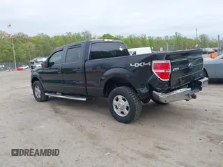 2013 Ford F-150 XL with VIN 1FTFW1EF0DFC53186, listed as a IAAI auction lot 42086254 with 172,075 mi miles. Bid and sale history available at carsss.com. Image 3.