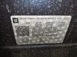 2020 Chevrolet Blazer LT с VIN 3GNKBCRS8LS597878, выставлен на аукционе IAAI как лот 42768668 с пробегом 82 965 миль миль и . История ставок и продаж доступна на DreamBid. Изображение 9.
