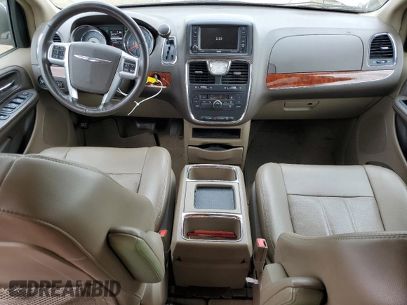 2012 Chrysler Town & Country Touring with VIN 2C4RC1BG4CR375530, listed as a Copart auction lot 64004854 with 162,035 mi miles and Salvage Title. Bid and sale history available at DreamBid. Image 8.