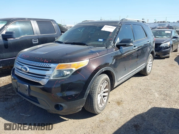 2014 Ford Explorer XLT with VIN 1FM5K7D8XEGC00824, listed as a IAAI auction lot 41990205 with 222,620 mi miles and . Bid and sale history available at DreamBid. Image 2.