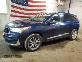 2019 Acura RDX with VIN 5J8TC2H30KL040662, listed as a Copart auction lot 49136725 with 216,923 mi miles and Salvage Title. Bid and sale history available at carsss.com. Image 1.