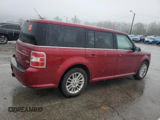 2013 Ford Flex SEL with VIN 2FMGK5C85DBD10846, listed as a Copart auction lot 51820705 with 166,433 mi miles and Salvage Title. Bid and sale history available at carsss.com. Image 3.