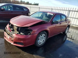 2014 Dodge Avenger SE with VIN 1C3CDZAB4EN188753, listed as a Copart auction lot 78566514 with Not Provided miles and Salvage Title. Bid and sale history available at DreamBid. Image 1.