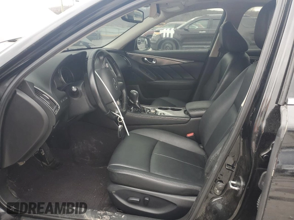 2017 Infiniti Q50 Premium with VIN JN1EV7AR0HM838405, listed as a Copart auction lot 47874455 with 87,383 mi miles and Clean title. Bid and sale history available at DreamBid. Image 7.