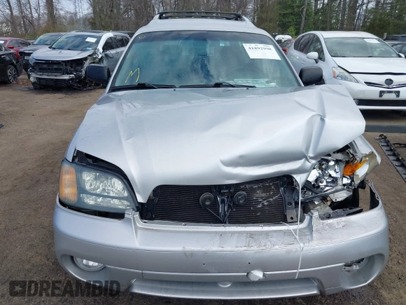 2004 Subaru Legacy Outback with VIN 4S3BH675846625500, listed as a IAAI auction lot 41892998 with 152,566 mi miles and . Bid and sale history available at DreamBid. Image 12.