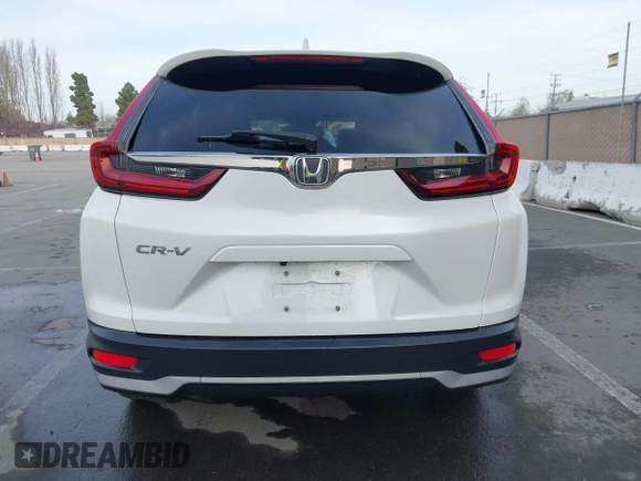 2022 Honda CR-V EX-L with VIN 7FARW1H88NE008348, listed as a IAAI auction lot 41762597 with 22,935 mi miles and . Bid and sale history available at carsss.com. Image 16.