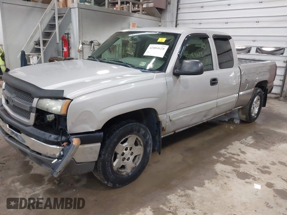 2005 Chevrolet Silverado 1500 Z71 with VIN 1GCEK19Z55Z148705, listed as a IAAI auction lot 42084628 with 217,172 mi miles. Bid and sale history available at carsss.com. Image 18.
