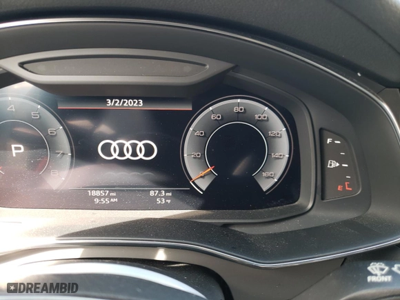 2019 Audi A7 Prestige with VIN WAUV2AF20KN072818, listed as a Copart auction lot 42824153 with 18,857 mi miles. Bid and sale history available at carsss.com. Image 9.