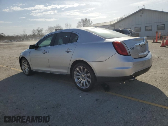 2010 Lincoln MKS EcoBoost with VIN 1LNHL9FT6AG612143, listed as a Copart auction lot 49469855 with 154,310 mi miles and Salvage Title. Bid and sale history available at DreamBid. Image 2.
