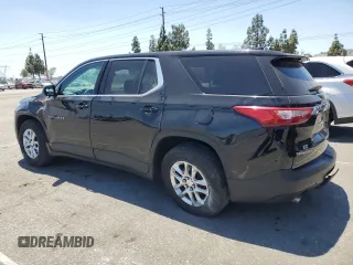 2021 Chevrolet Traverse LS with VIN 1GNERFKWXMJ242575, listed as a Copart auction lot 57480565 with 105,810 mi miles and Salvage title. Bid and sale history available at DreamBid. Image 2.