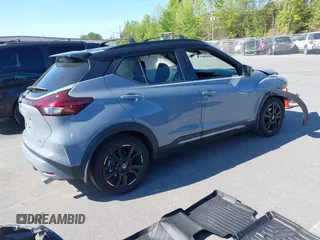 2021 Nissan Kicks SR with VIN 3N1CP5DV0ML510825, listed as a IAAI auction lot 42061813 with 40,120 mi miles and . Bid and sale history available at DreamBid. Image 4.