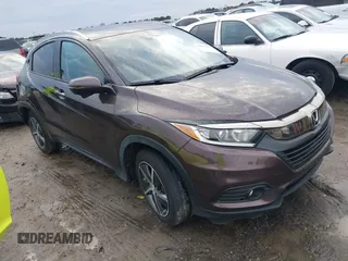 2022 Honda HR-V EX with VIN 3CZRU6H53NM716534, listed as a IAAI auction lot 41046653 with 21,533 mi miles. Bid and sale history available at carsss.com. Image 1.