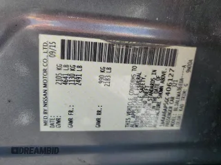 2016 Nissan Maxima SV z VIN 1N4AA6AP5GC406127, wystawiony jako Copart lot #58520545 z przebiegiem 97 520 mil mil oraz Szkoda całkowita • Salvage title. Historia ofert i sprzedaży dostępna na DreamBid. Obrazek 12.