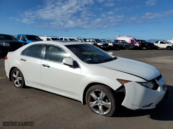 2012 Acura TSX with VIN JH4CU2F44CC025623, listed as a Copart auction lot 42579675 with 97,165 mi miles and Salvage Title. Bid and sale history available at carsss.com. Image 4.