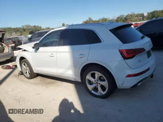 2021 Audi Q5 Prestige with VIN WA1CAAFY7M2102509, listed as a Copart auction lot 83896354 with 49,383 mi miles and Non Repairable. Bid and sale history available at carsss.com. Image 2.