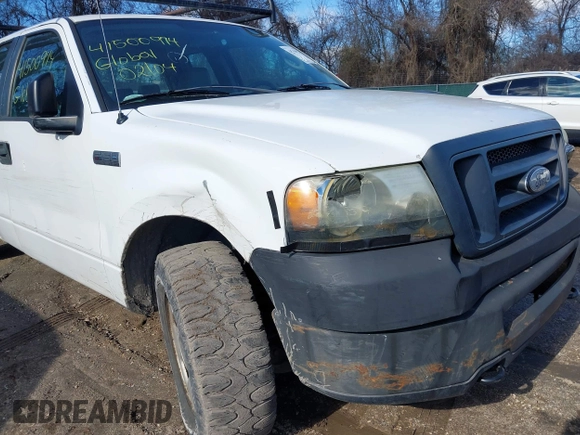 2007 Ford F-150 XL with VIN 1FTVX14587NA55385, listed as a IAAI auction lot 41500974 with 147,045 mi miles and . Bid and sale history available at carsss.com. Image 6.
