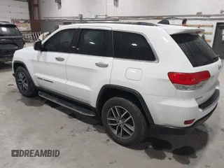 2018 Jeep Grand Cherokee Limited with VIN 1C4RJFBGXJC475110, listed as a IAAI auction lot 41858278 with 117,811 mi miles and . Bid and sale history available at DreamBid. Image 3.