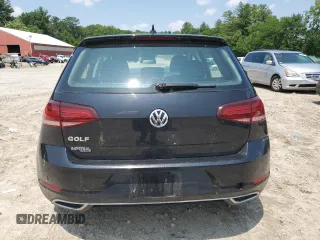 2020 Volkswagen Golf TSI with VIN 3VWG57AU4LM000513, listed as a Copart auction lot 60672215 with 107,032 mi miles and Clean title. Bid and sale history available at DreamBid. Image 6.