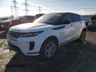 2020 Land Rover Range Rover Evoque S with VIN SALZJ2FX7LH056410, listed as a Copart auction lot 42372035 with 73,405 mi miles and Salvage Title. Bid and sale history available at carsss.com. Image 1.
