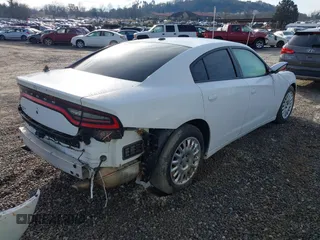 2018 Dodge Charger Police with VIN 2C3CDXKT0JH249174, listed as a IAAI auction lot 40803657 with Not Provided miles and . Bid and sale history available at carsss.com. Image 4.